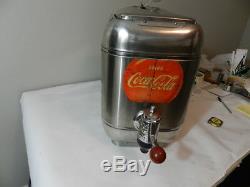 Vintage Outboard Coca-cola Soda Dispenser- Stainless Vintage Drive -in Theater
