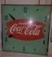 Vintage PAM Coca-Cola Fishtail Clock