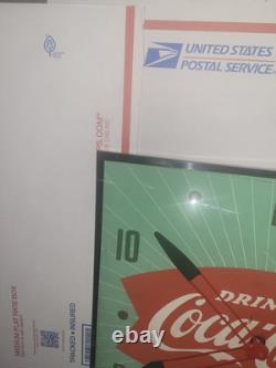 Vintage PAM Coca-Cola Fishtail Clock