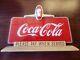 Vintage Price Brothers Coca Cola Please Pay When Served Sign READ DESCRIP