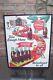 Vintage Rare 1953 Christmas Elf's Coca Cola Lithograph 20 X 15 Framed