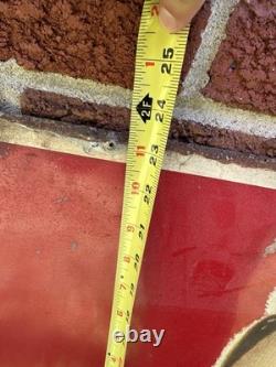 Vintage Rare Drink Coca-Cola Advertising Sign 1941 Single Sided Tin 59 X 23