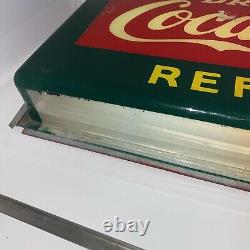 Vintage Rare Pause Refresh Drink Coca Cola Coke Light Up Sign Hanover Neon