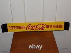 Vintage Refreshing Coca-Cola New Feeling NOS Door Push