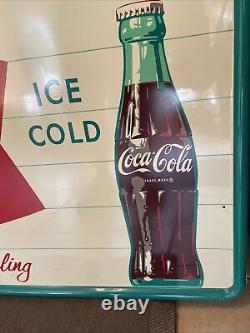 Vintage Robertson 006 Coca-Cola Fish Tail ENJOY THAT Refreshing NEW Feeling Coke