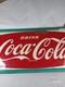 Vintage Robertson Coca-Cola Sign 005 Fish Tail 58.5 X 24 Rare