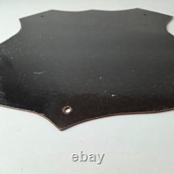 Vintage Route 66 Coca Cola Porcelain Sign Gas Pump Soda Diner Sign