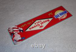 Vintage Royal Crown Cola +moon Pie 15 Die-cut Metal Coca Soda Gasoline Oil Sign
