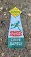 Vintage Slow School Zone Coca Cola Sign Soda Porcelain Enamel 48x17 Coke