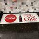Vintage Things Go Better with Coke Coca Cola Sign M. C. A 2732 Original