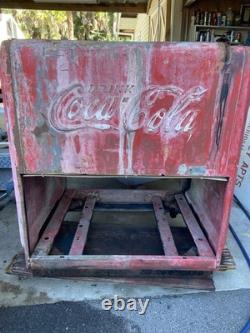 Vintage Westinghouse Coca Cola Cooler MISSING LID