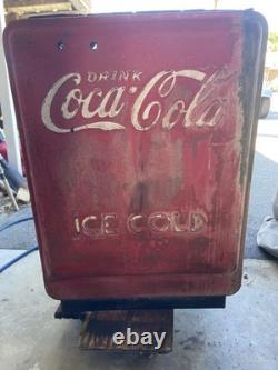 Vintage Westinghouse Coca Cola Cooler MISSING LID