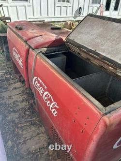 Vintage Westinghouse Wt-22 Coca Cola Cooler- Working Condition