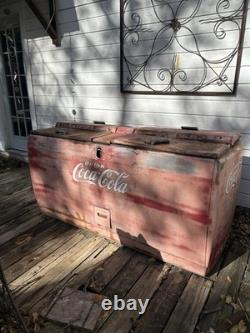 Vintage Westinghouse Wt-22 Coca Cola Cooler- Working Condition