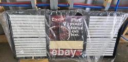 Vintage coca cola diner menu board NEW RARE SEALED 1995 LETTERS LIGHTS 52X24