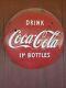 Vintage coca cola sign original 1950's