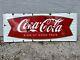 Vintage coke sign metal