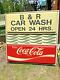 Vintage double sided Lighted Coca-cola store sign 4'x4' (Large)