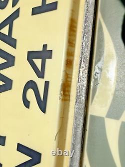 Vintage double sided Lighted Coca-cola store sign 4'x4' (Large)
