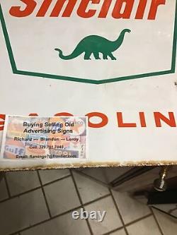 Vintage large Original Rustic Mountain Dew Hillbilly Soda Pop Metal Sign 55 x 32