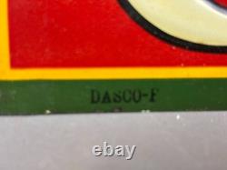 Vtg 1930s Coca Cola SST Tin Embossed Metal Advertising Soda Pop Coke Sign 18x6