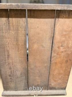 Vtg 27x24 Wooden Advertising Sign Coca Cola 5c Barn Wood Style Wall Hanging