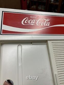 Vtg Coca-Cola 22 x 15 Menu Board 8 Photos Diner Sign NOS Letters Plastic #116