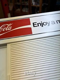 Vtg Coca-Cola 22 x 15 Menu Board 8 Photos Diner Sign NOS Letters Plastic #116