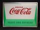 Vtg Coca-cola Pause And Refresh 34x24 Working Lighted Sign Soda Advertising