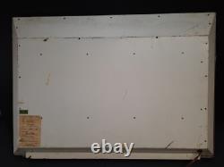 Vtg Coca-cola Pause And Refresh 34x24 Working Lighted Sign Soda Advertising