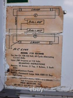Vtg Coca-cola Pause And Refresh 34x24 Working Lighted Sign Soda Advertising