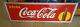 Vtg. Rare 1938 Original Drink Coca Cola metal sign NOS