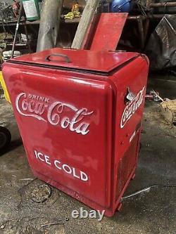 Westinghouse Coca Cola Electric Cooler Antique Vintage