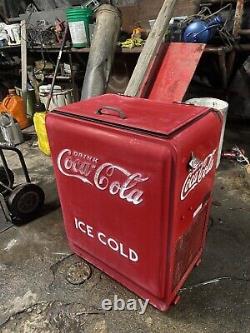 Westinghouse Coca Cola Electric Cooler Antique Vintage