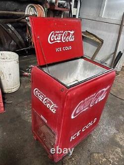 Westinghouse Coca Cola Electric Cooler Antique Vintage