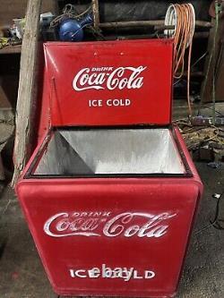 Westinghouse Coca Cola Electric Cooler Antique Vintage