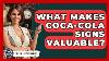 What Makes Coca Cola Signs Valuable The Collectibles Guide