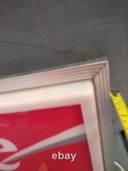 Working Coca-Cola Light-Up sign 25 1/2 x 12