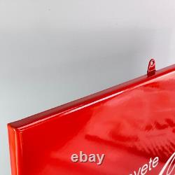 Xl Coca Cola French Nostalgia Enamel Sign 50x50cm